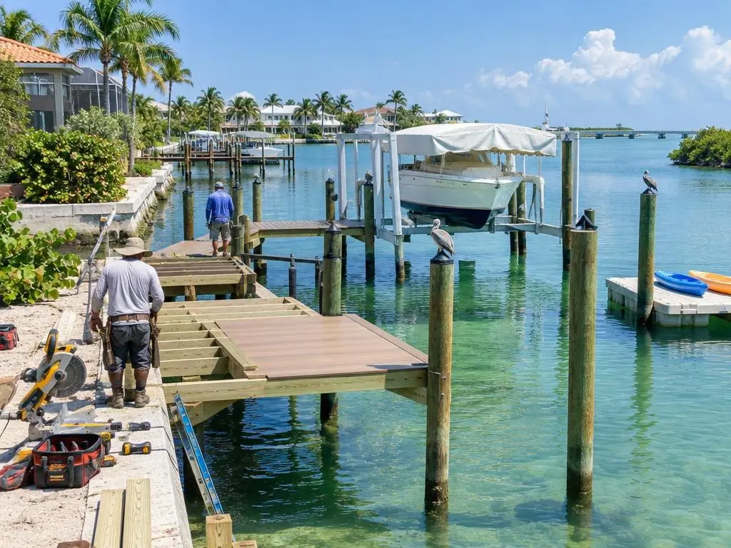New Dock Construction in Sarasota, FL